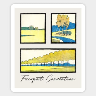 Fairport Convention -- Original Fan Artwork Design Magnet